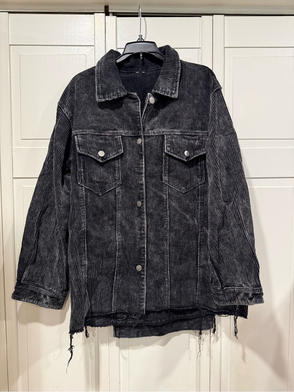 Corduroy shacket NWT size small